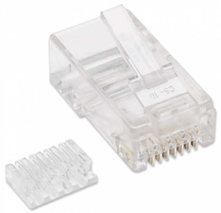 Bote de Plugs Modulares RJ45 Cat6, 100 pzas Image 3