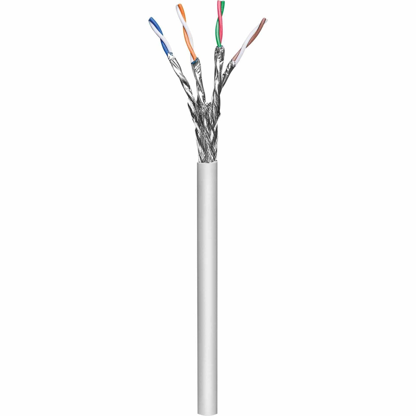 Bobina de Cable S/FTP Cat6a, Sólida, 100% cobre, CM - Intellinet México