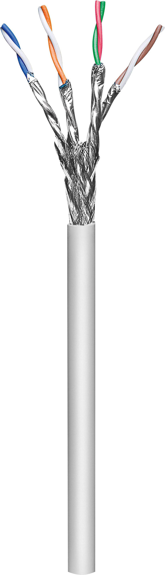 Bobina de Cable S/FTP Cat6a, Sólida, 100% cobre, CM Image 1