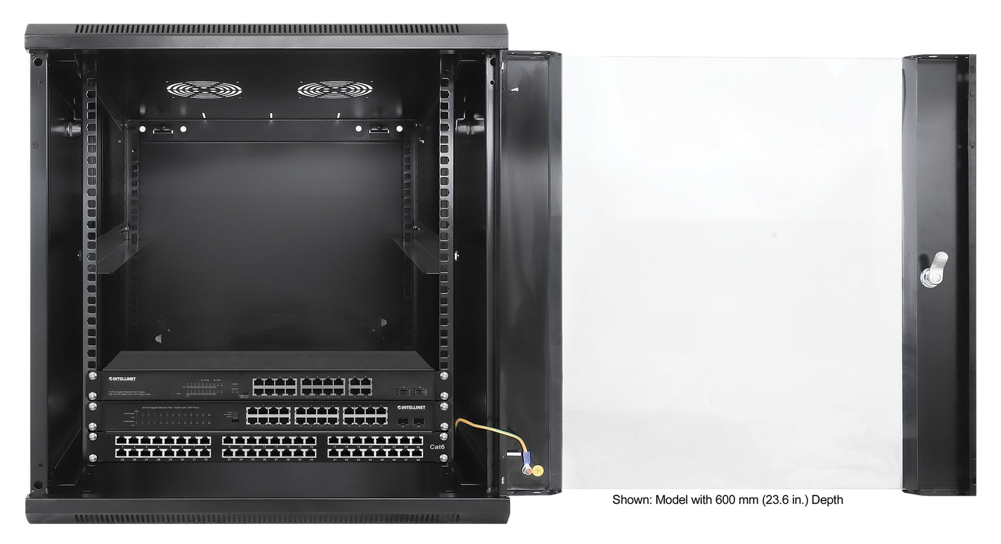 Gabinete mural de 19", 12U, Ensamblado Image 7