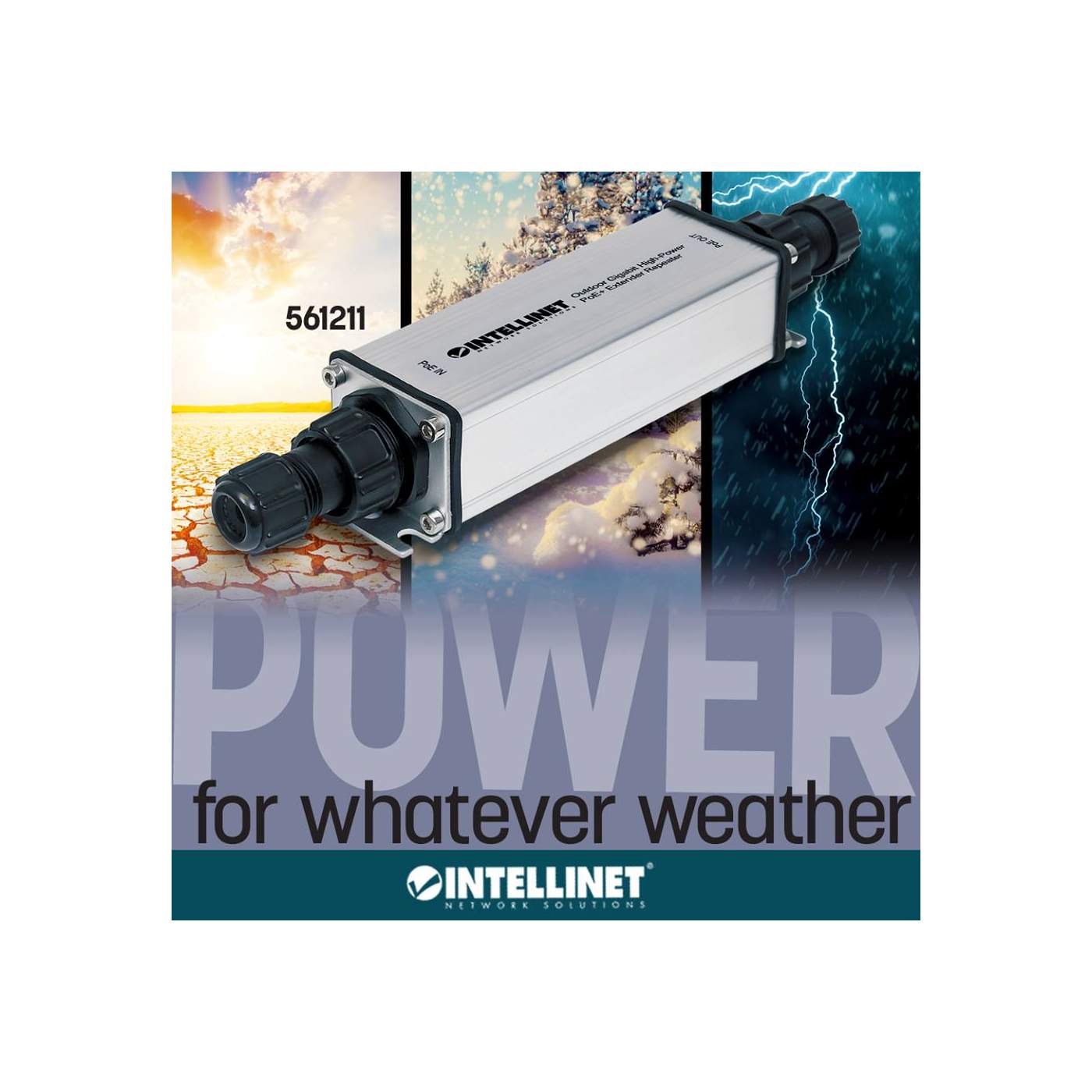 Extensor/Repetidor de un Puerto Gigabit PoE+ de alta potencia para exteriores Image 8