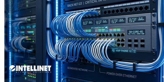 Guía completa de Switches PoE (Power over Ethernet): funcionamiento, ventajas y uso - Intellinet México