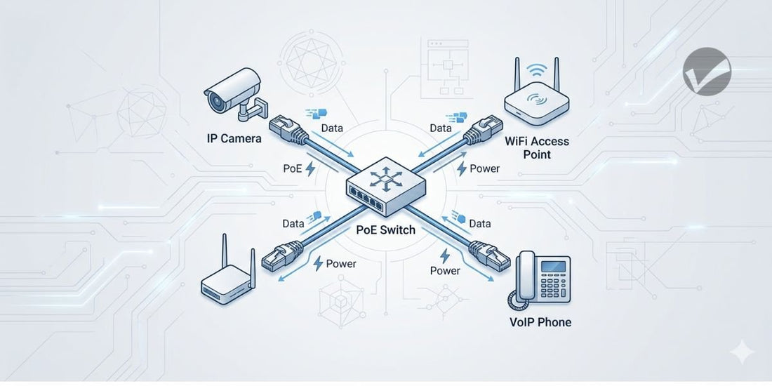 ¿Qué es PoE? Guía de Power over Ethernet - Intellinet México