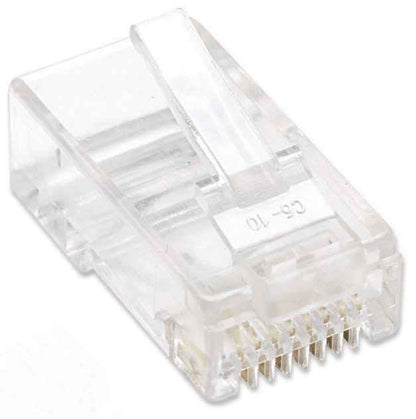 PLUG RJ45 CAT5E SOLIDO UTP BOTE 100 PZAS ORO 15-MICRAS Image 3