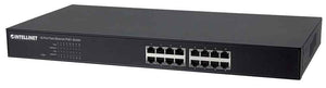 SWITCH POE FAST ETHERNET 30W 16 PUERTOS RJ45 POE+ Image 1