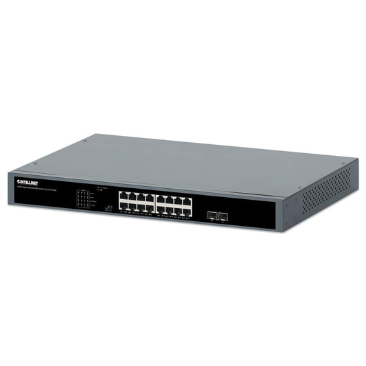 Switch PoE+ con 16 puertos Gigabit Ethernet y 2 puertos SFP Image 1