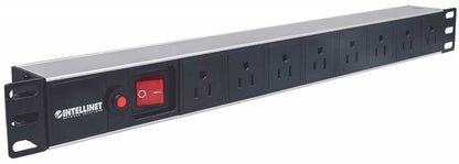 Barra multicontacto con 8 salidas para montaje en 1U de rack de 19" - Tipo EU Image 3