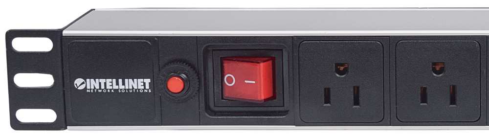 Barra multicontacto con 8 salidas para montaje en 1U de rack de 19" - Tipo EU Image 5