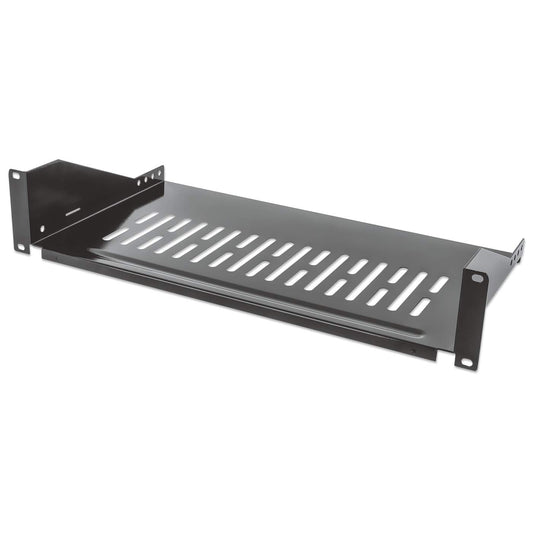 19in. 2U CANTILEVER SHELF, FRONT SCREW FIXING d=250mm Image 1