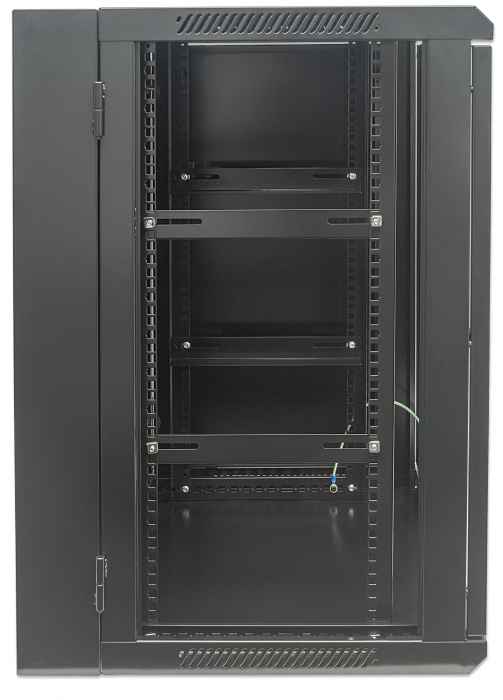 19 in. Wallmount 15U 600*550 Double-Section Steel Black Image 4