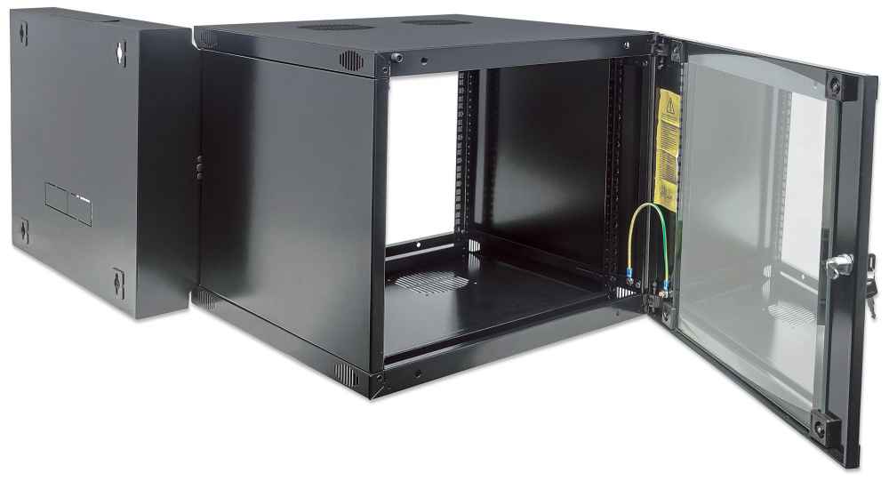 Gabinete de 19" para montaje en muro con doble sección Image 7