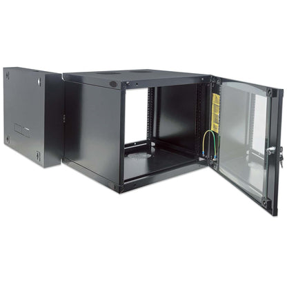 Gabinete mural abatible 19", 9U, FlatPack Image 7