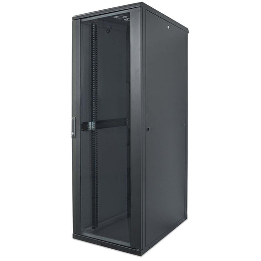 GABINETE 19" RACK CERRADO 22U PUERTA CRISTAL 600*800 FLATPACK Image 1