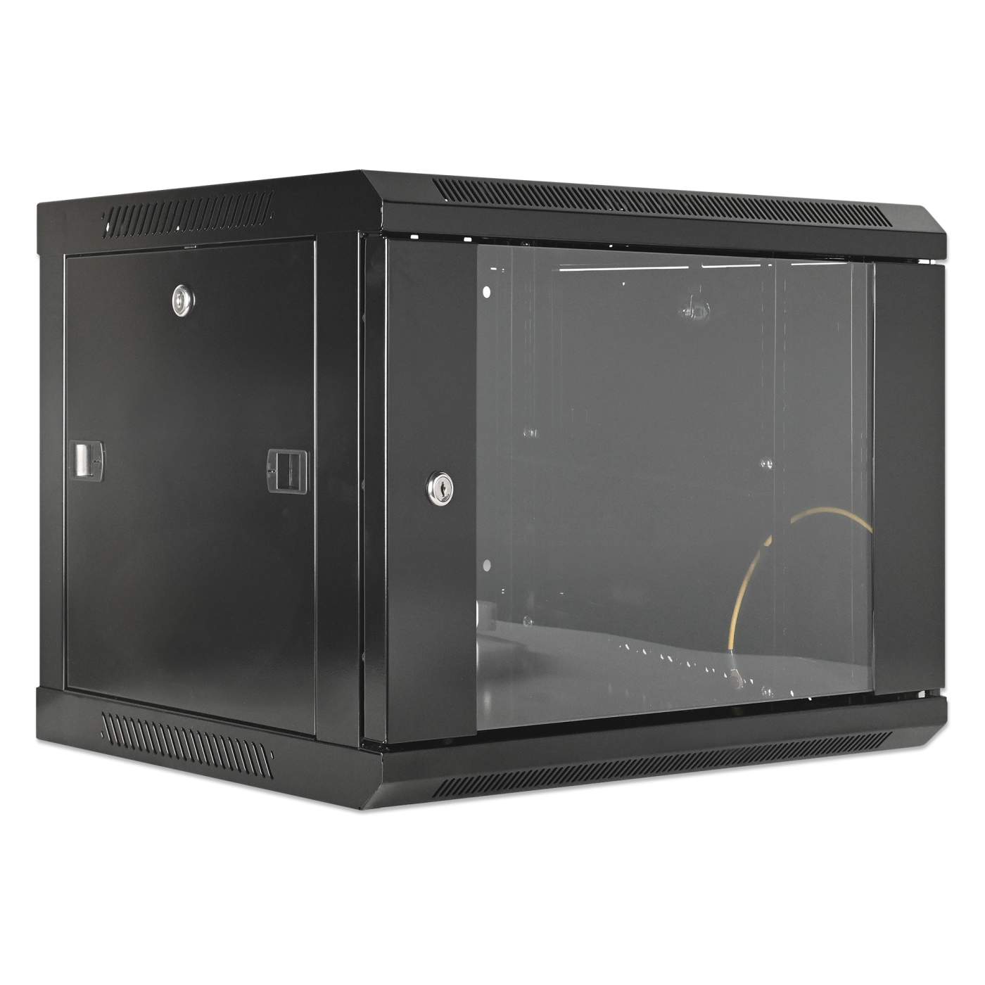 19 in. Wallmount 6U 600*450 Steel Black Image 2