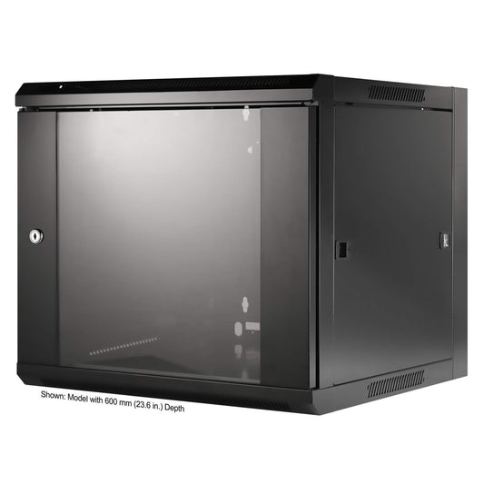 19 in. Wallmount 9U 570*450 Steel Black Image 1