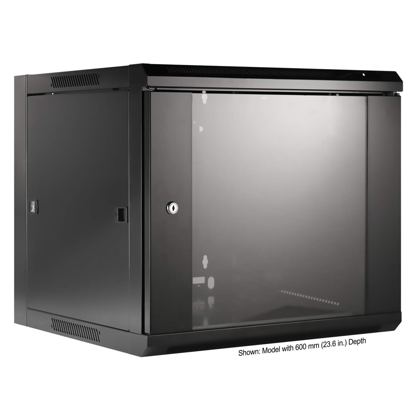 19 in. Wallmount 9U 570*450 Steel Black Image 2