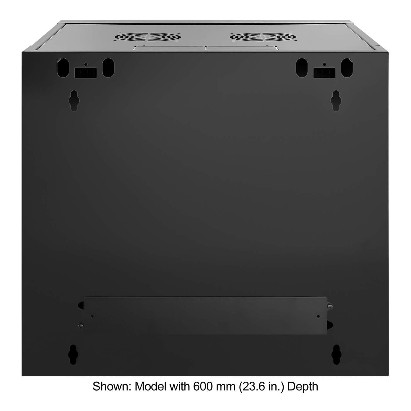 19 in. Wallmount 9U 570*450 Steel Black Image 4