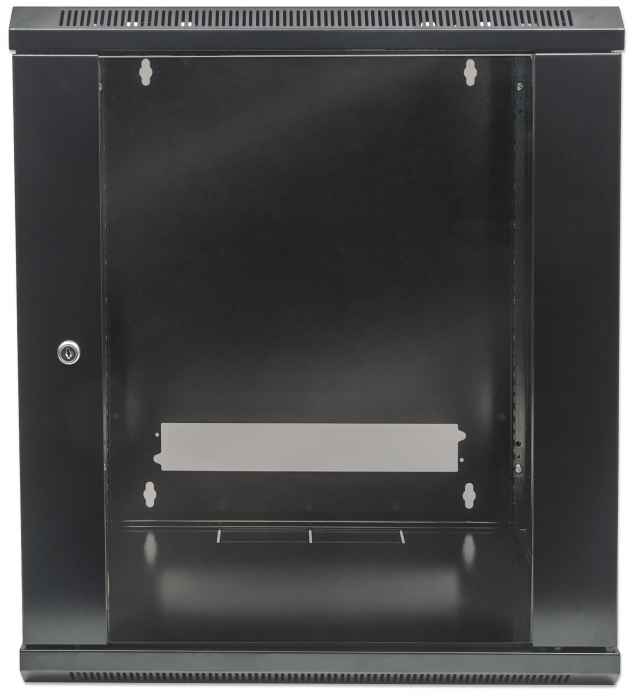 19 in. Wallmount 12U 570*600 Steel Black Image 4