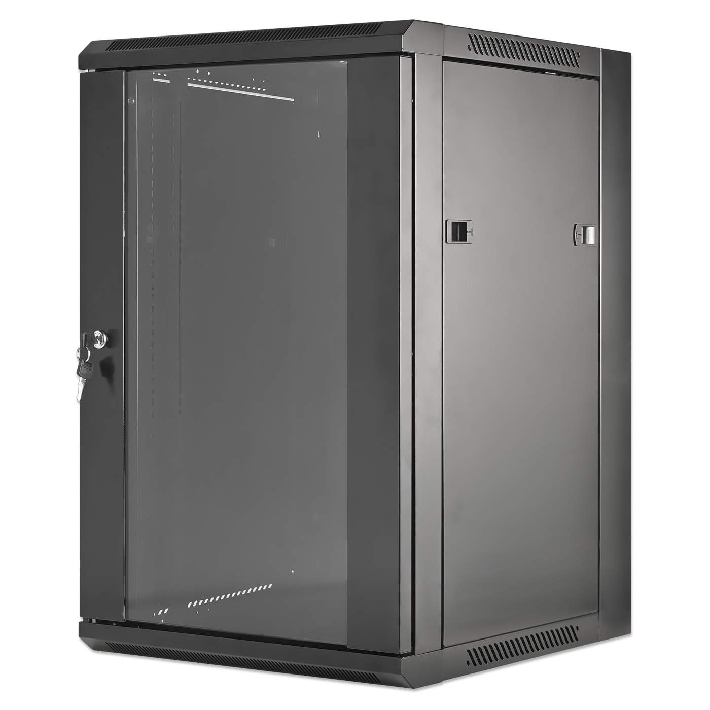 19 in. Wallmount 15U 570*450 Steel Black Image 1