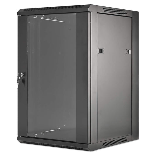19 in. Wallmount 15U 570*450 Steel Black Image 1