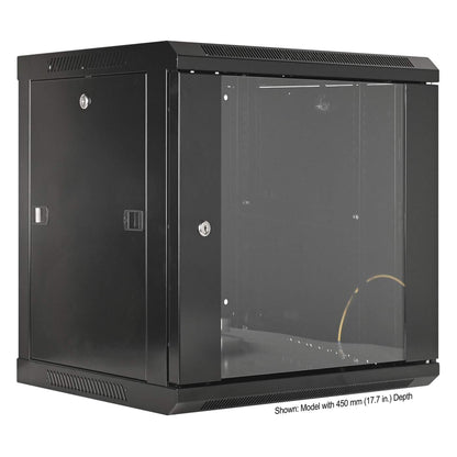 19 in. Wallmount 9U 600*600 Steel Black Image 2