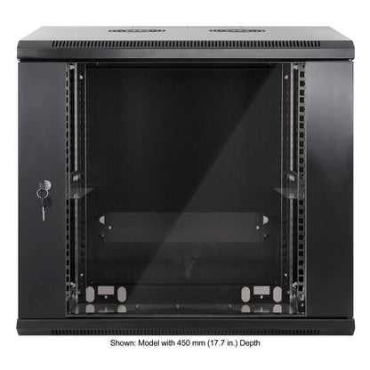 19 in. Wallmount 9U 600*600 Steel Black Image 3