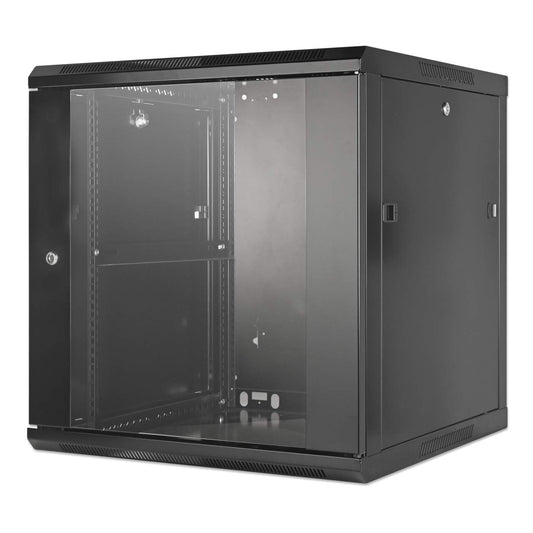 19 in. Wallmount 12U 600*600 Steel Black Image 1