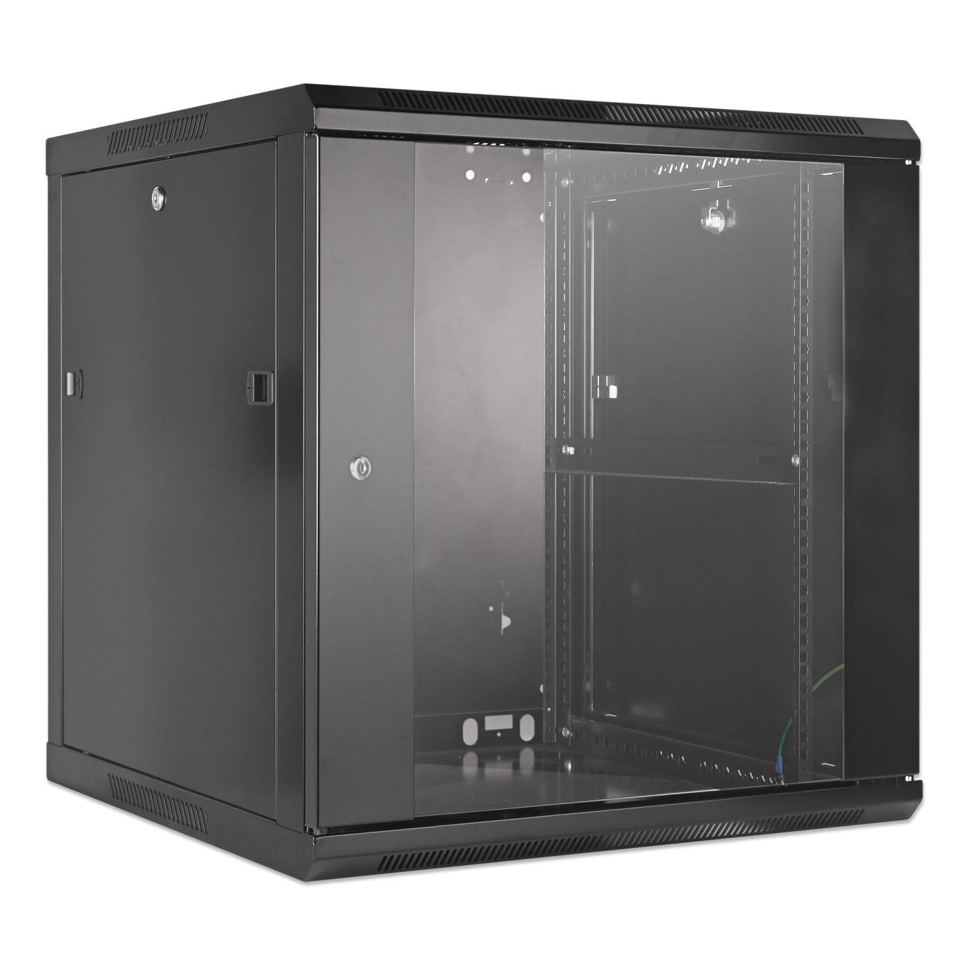 19 in. Wallmount 12U 600*600 Steel Black Image 2