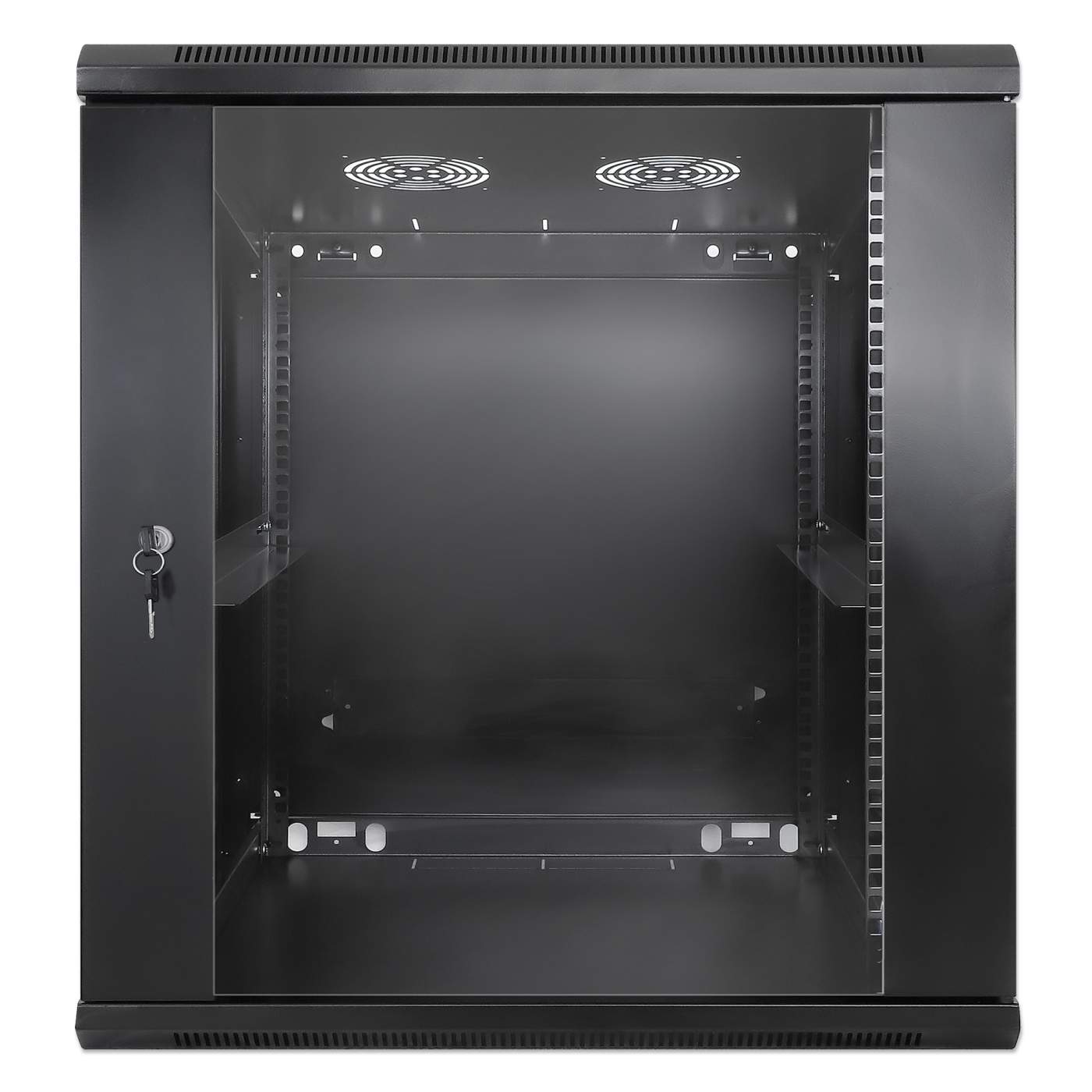 19 in. Wallmount 12U 600*600 Steel Black Image 3