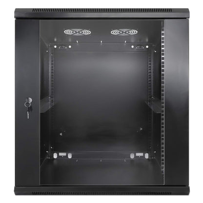 19 in. Wallmount 12U 600*600 Steel Black Image 3