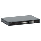 24-Port Gigabit Ethernet PoE+ Switch with 2 SFP Ports Image 3