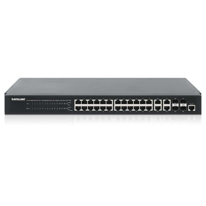 Switch Administrable 24 puertos PoE+ con 4 puertos SFP Gigabit Image 6