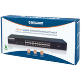 Switch Gigabit Ethernet de 24 puertos Packaging Image 2