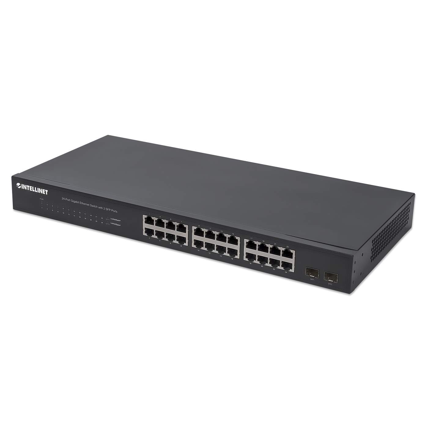 Switch de 24 Puertos Gigabit Ethernet con 2 puertos SFP Image 1