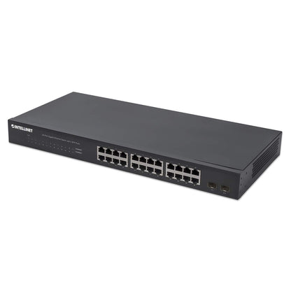 Switch de 24 Puertos Gigabit Ethernet con 2 puertos SFP Image 1