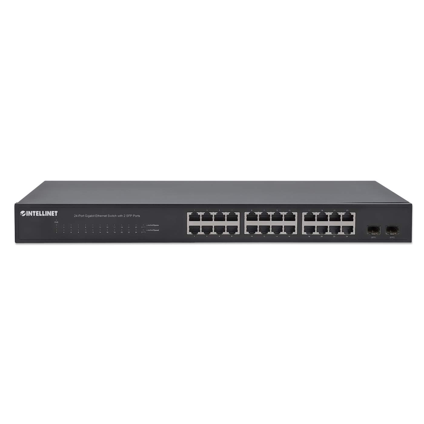 Switch de 24 Puertos Gigabit Ethernet con 2 puertos SFP Image 4