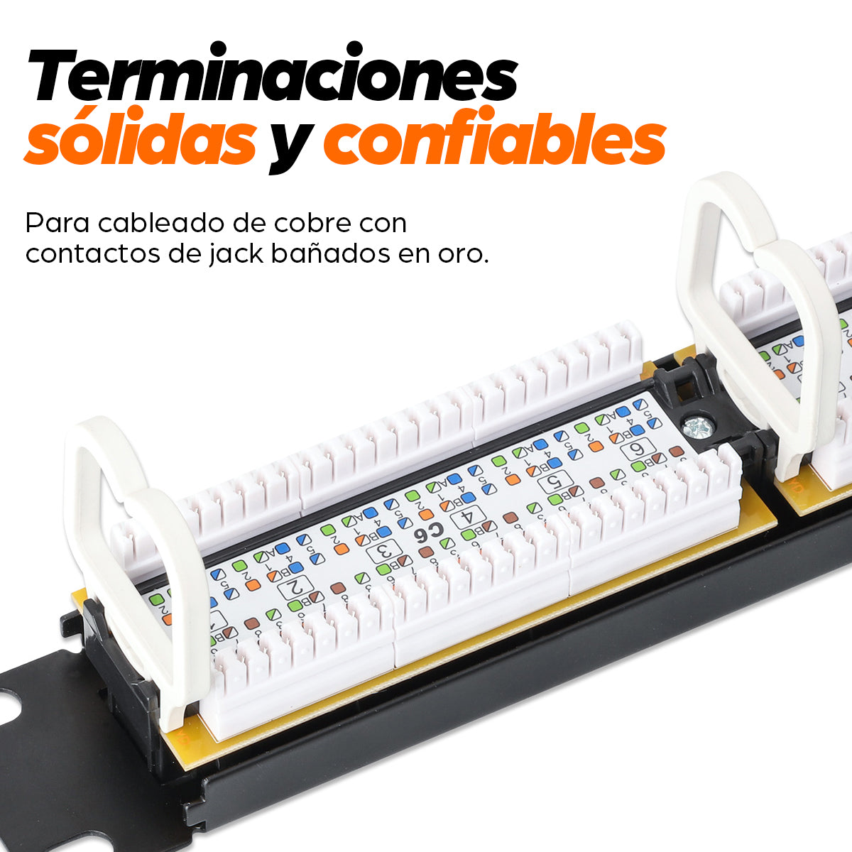 Panel de Parcheo Cat6