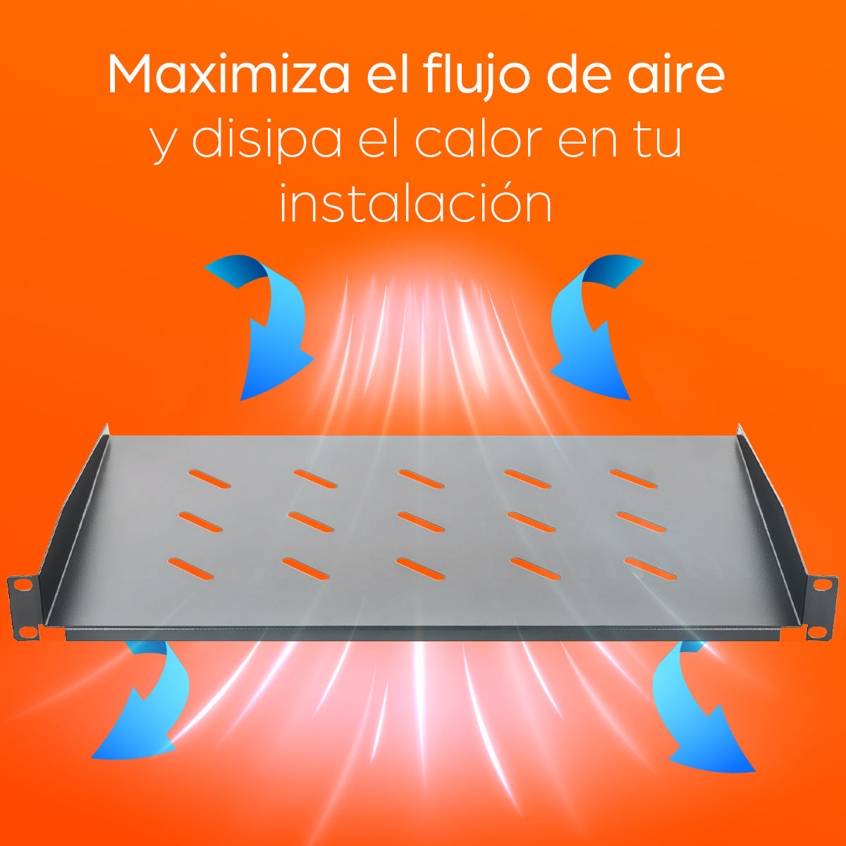 Charola Fija Cantilever de 19"