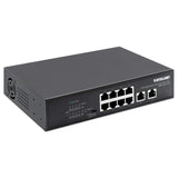 Switch Gigabit con 8 puertos PoE+ y 2 puertos Gigabit RJ45 de enlace ascendente Image 3