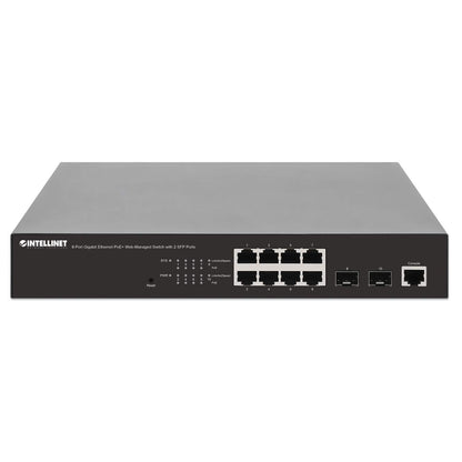 Switch Administrable Gigabit Ethernet de 8 puertos PoE+ con 2 puertos SFP Image 4