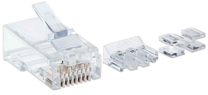 PLUG RJ45 CAT6A SOLIDO UTP BOTE 80 PZAS ORO 50-MICRAS PRO Image 3