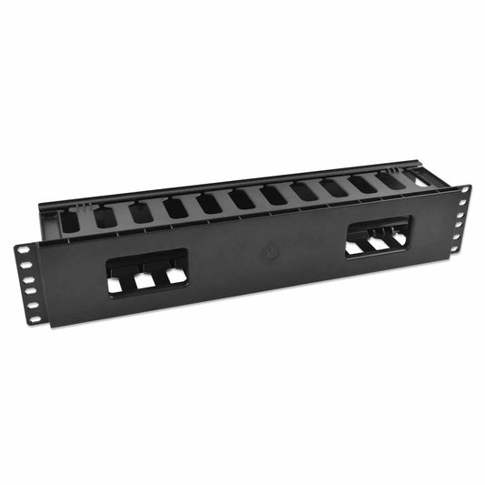 Administrador de cables de panel frontal de 19", 2U - Intellinet México