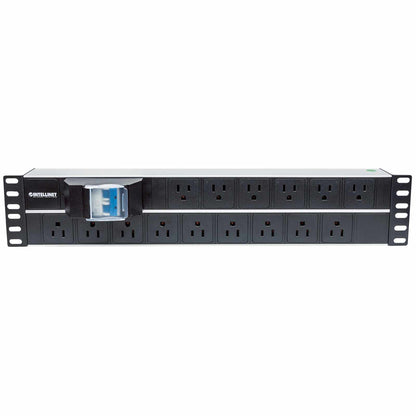 Barra multicontactos de 15 salidas para montaje en 2U de rack de 19" - Enchufes Tipo EU (NEMA 5) - Intellinet México