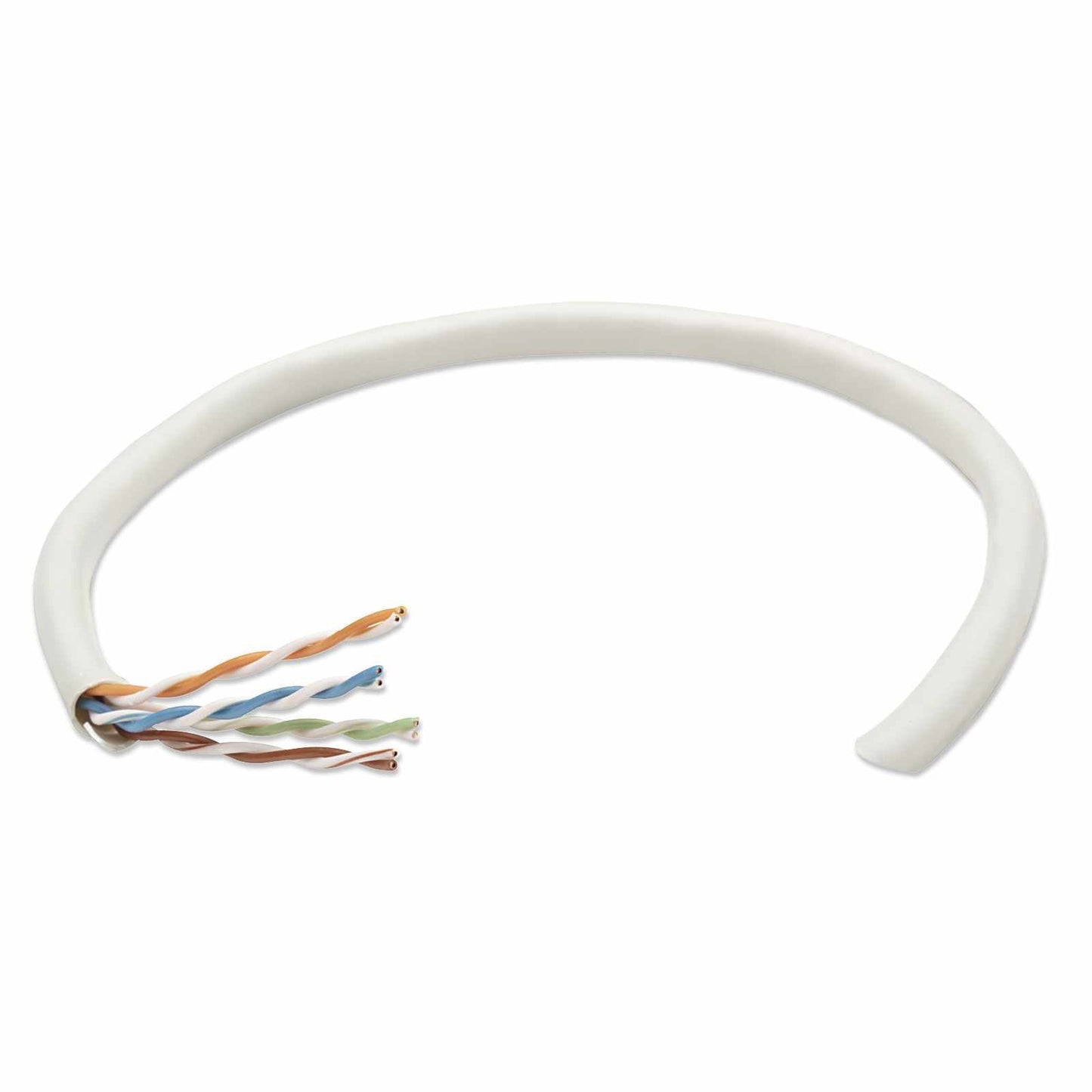 BOBINA CABLE UTP DE RED CAT5E CCA ROLLO 305M SOLIDA GRIS, PyME - Intellinet México