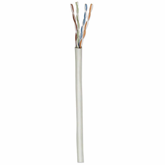 BOBINA CABLE UTP DE RED CAT5E CCA ROLLO 305M SOLIDA GRIS, PyME - Intellinet México