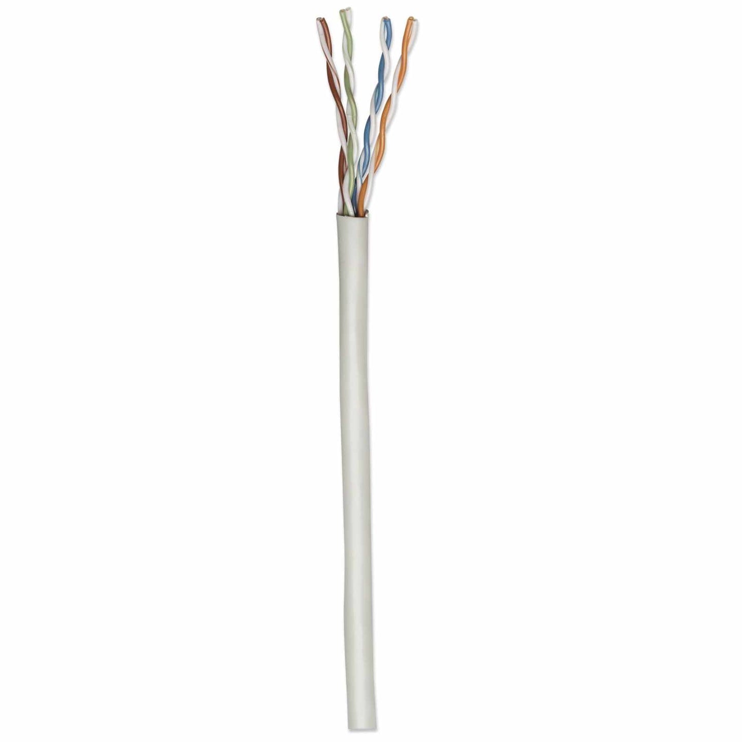 BOBINA CABLE UTP DE RED CAT5E CCA ROLLO 305M SOLIDA GRIS, PyME - Intellinet México