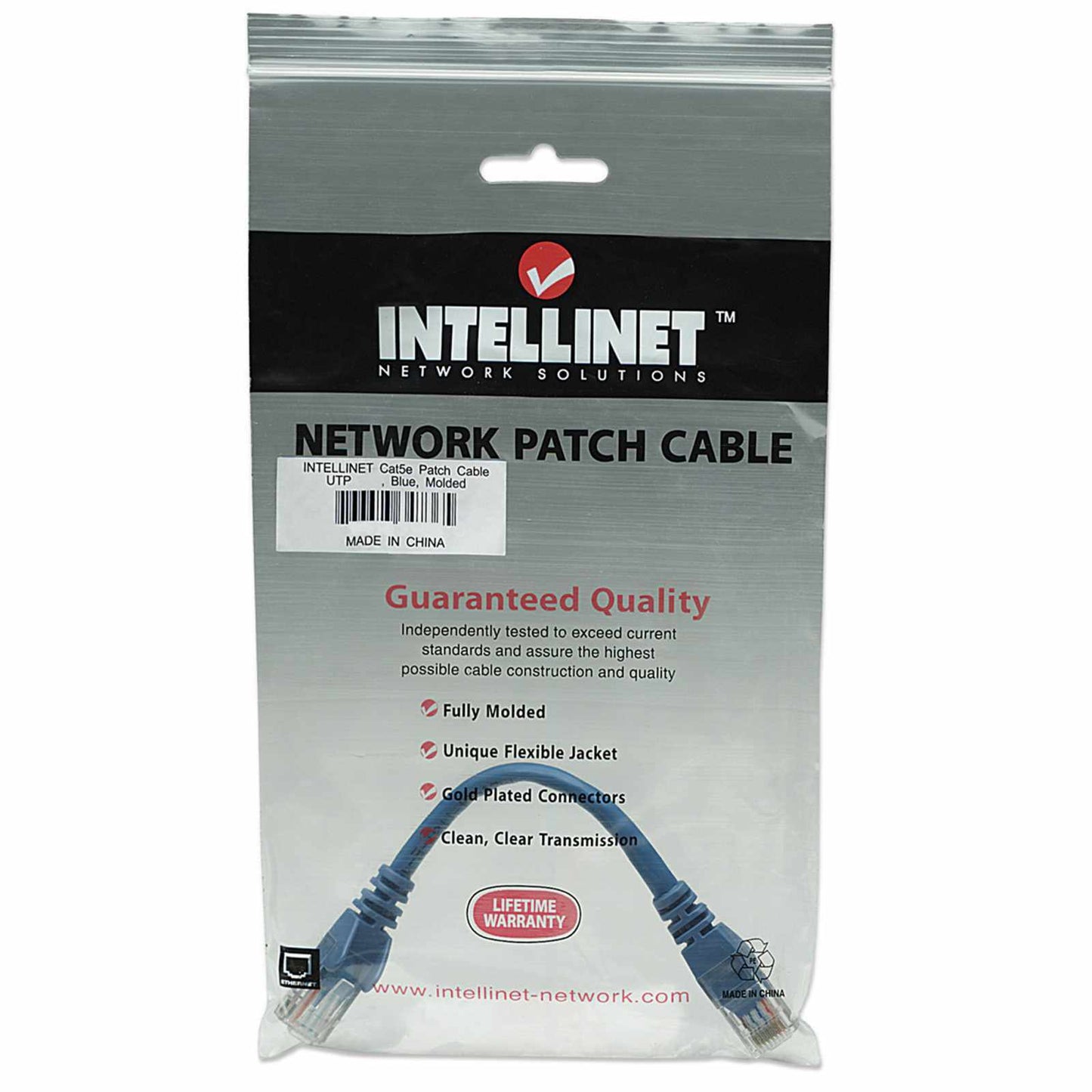 Cable de red, Cat5e, UTP - Intellinet México