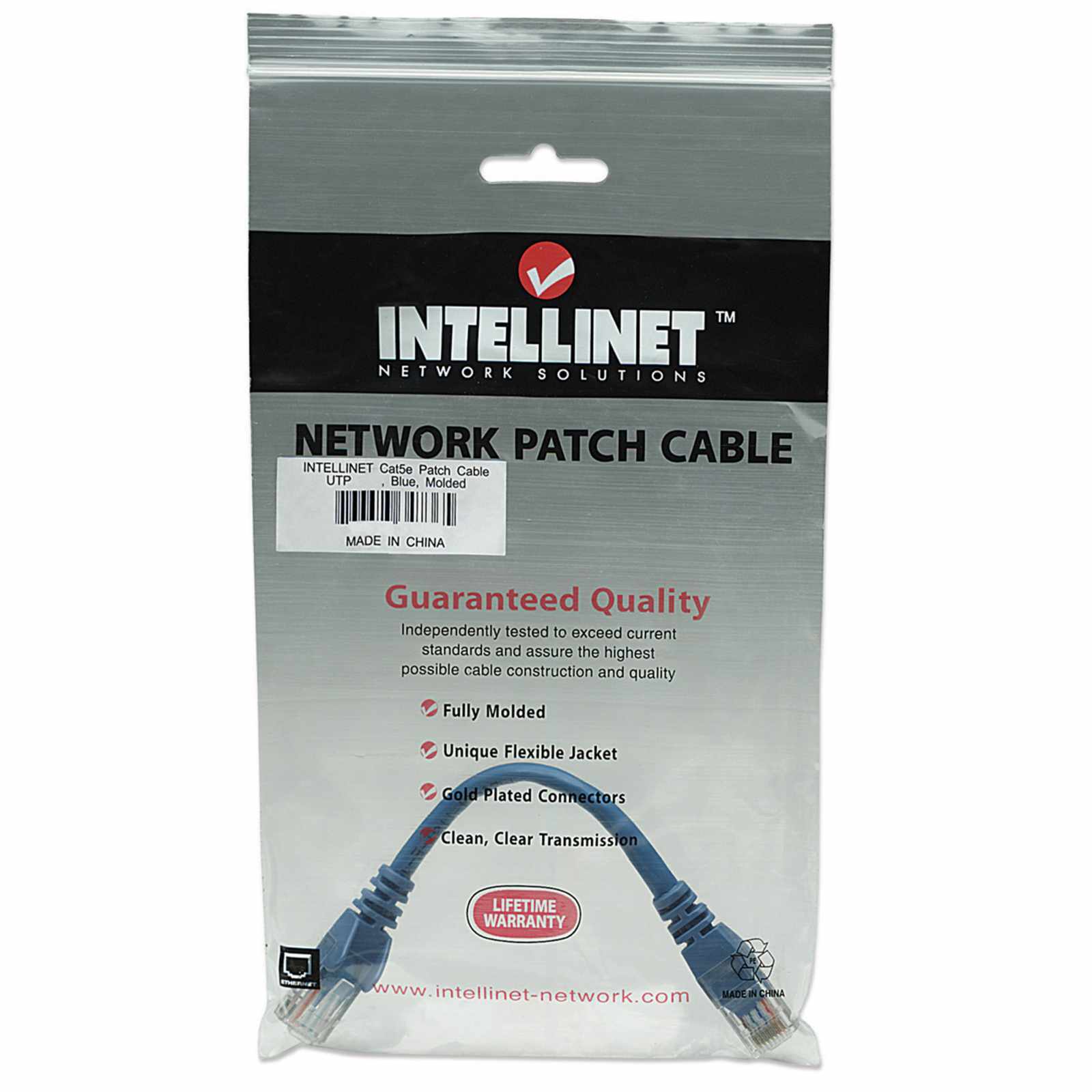 Cable de red, Cat5e, UTP - Intellinet México