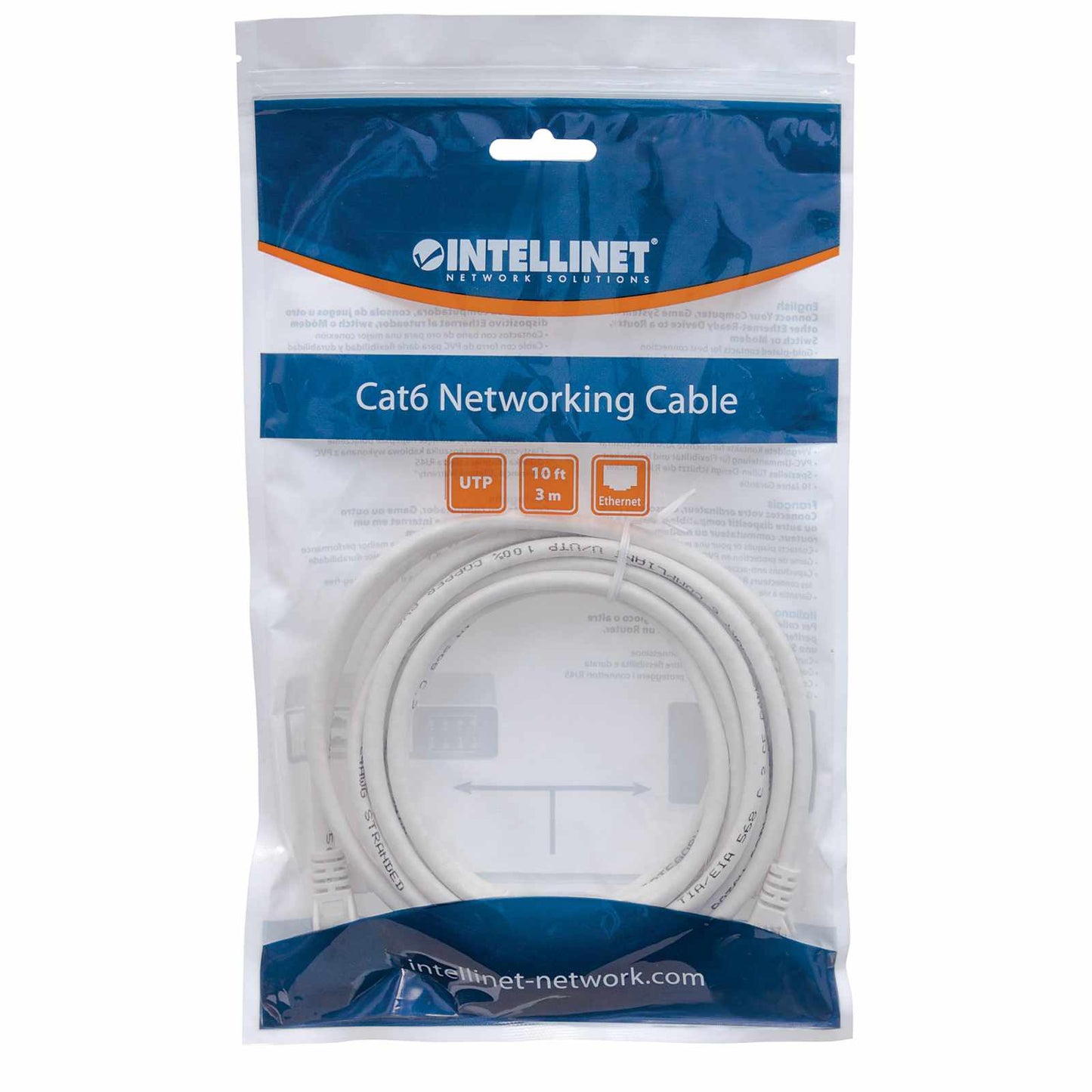 Cable de red, Cat6, UTP - Intellinet México