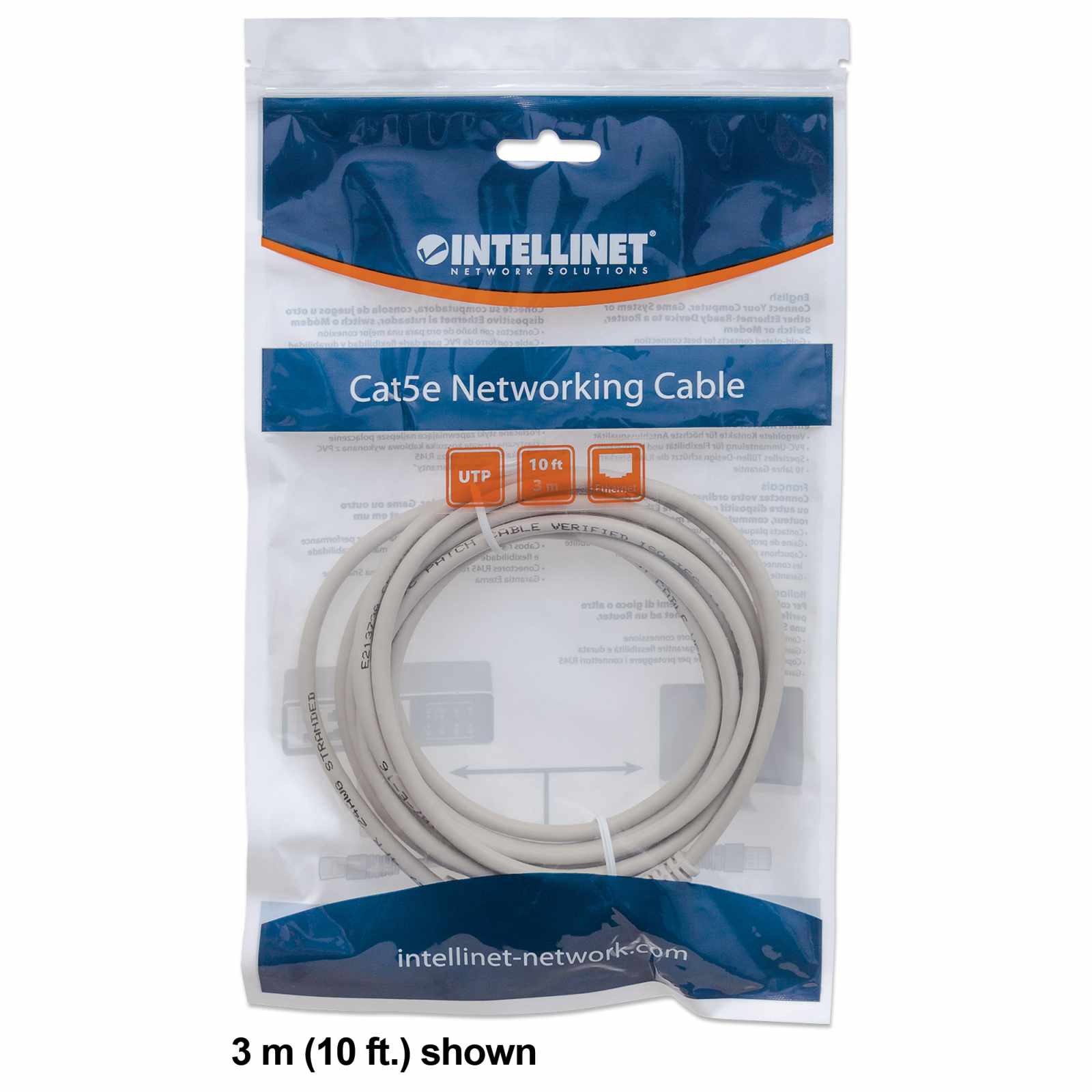 Cable de red Cat6, UTP - Intellinet México